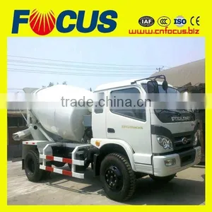 Good Price 3m3 4m3 Mini RHD Full Automatic Concrete Cement Mix Truck thumbnail-1