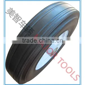 16'' Cost-effective Solid Rubber Tyre Wheelbarrow Wheel thumbnail-1