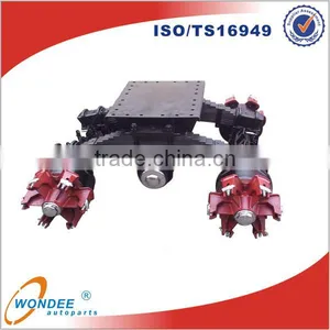 China High Quality Semi-trailer Spoke Bogie 28T thumbnail-1