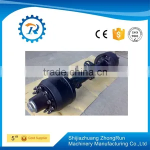 Hydraulic Dump Semi Trailer Parts / Fuwa Axle for Sale thumbnail-2