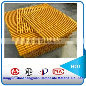 High Strength Fiberglass Reinforced Plastic FRP Grating/Fiber Glass Grating/Glass Fiber Reinforced Plastic Grille Platform thumbnail-1
