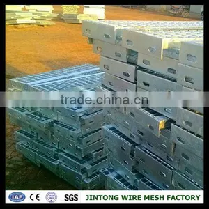 Construction Building Materials Metal Bar Floor Steel Grating Iso 9001:2008 Steel Grating Price thumbnail-1