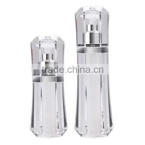 Diamond Shape AS Material 50ml Airless Lotion Bottle thumbnail-2