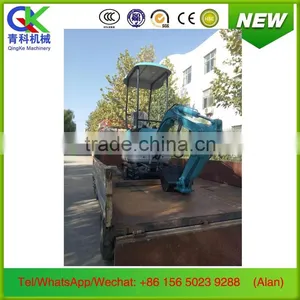 Small 0.8ton Hydraulic Crawler Excavator for Orchard Forest Farm Greenhouse thumbnail-4