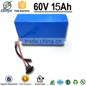 Cylindrical 60V 15Ah Electric Bicycle Battery Pack With Charger 9.6v Ni-cd Rechargeable Battery Pack thumbnail-6
