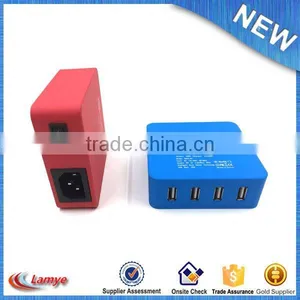 Universal 4 Port Mini Multi Usb Charger Wall With ce Rohs thumbnail-3