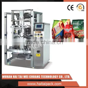 Fully Automatic HT-VD42 Pet Food ,frozen Food Packaging Machine for Snack, Tea, Powder, Cookies, Chips Etc. thumbnail-3