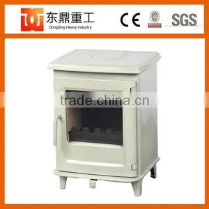 China Factory Directly Sale Cast Iron Enamel Fireplace/wood Stove for Wholesales thumbnail-4