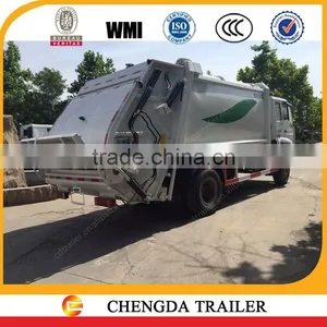 10m3 12 Cubic Meter Garbage Truck for Sale thumbnail-6