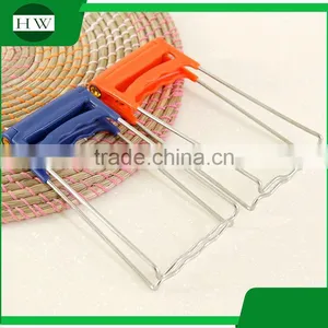 Kitchen Accessories Tool Stainless Steel Dish Plate Bowl Clamp Clip Holder thumbnail-5