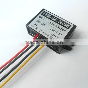 36V 24V Converter 48V Turn Turn Turn 24V1.5A 36V48V 24V Buck Converter Power Module thumbnail-1