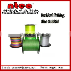 1000m 4 Strands PE Braided Fishing Line Sea Fishing NTEC Wholesale thumbnail-1