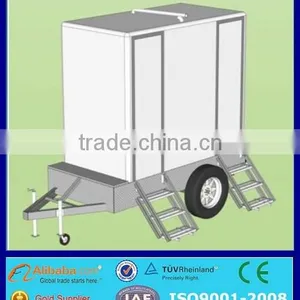Mobile Portable Toilet With Trailer Price Made in China thumbnail-1