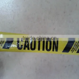 High Quality pe Woven Cloth Caution Barrier Tape thumbnail-1