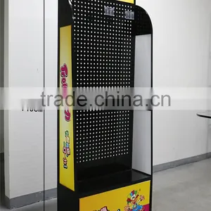 Flooring Standing Supermarket Metal Pegboard for Sale thumbnail-2