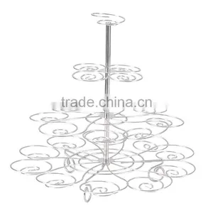 4-tire Solid Metal Display Stand for Wedding Cake thumbnail-1