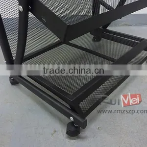 Discount Black Floor-standing Costomed Bread Display Rack With 5 Tier thumbnail-4