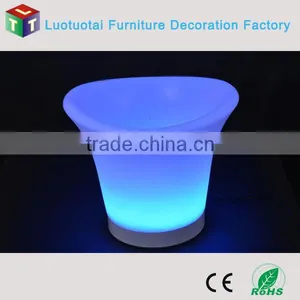 Rechargeable LED Glowing Ice Wine Bucket/beer Holder/wine Cooler thumbnail-2