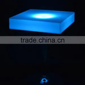 LED Remote Tall Square Coffee Table/ Hot Sell LED Dance Floor/LED Outdoor Lawn Square Table thumbnail-5