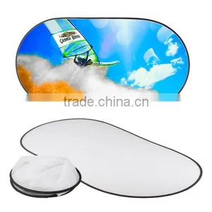 Foldable White Car Front Window Sunshade thumbnail-1