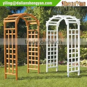 Outdoor Decorative Garden Wooden Arch thumbnail-4