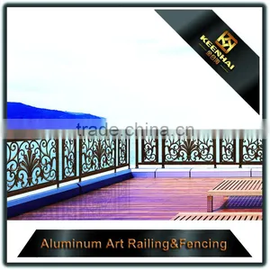 Modern Design Veranda Balcony Handrail Aluminum Cheap Deck Railing thumbnail-1