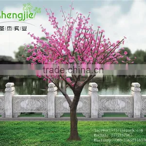 SJLJ01245 Hot Selling Cherry Blossom Flower Led Tree for Wedding Decoration thumbnail-1