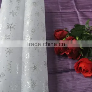 Snowflake Printed Nonwoven Fabric thumbnail-3