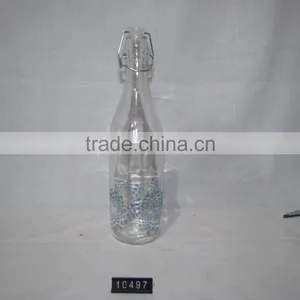 1000ml Color Printing Glass Beverage Dispenser With Stand in Various Sizes thumbnail-3
