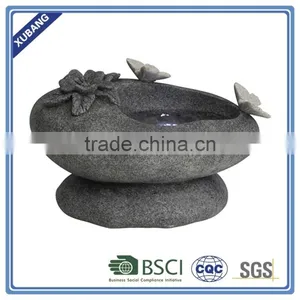 Garden Butterfly Water Fountain Rock Flower Water Fountain thumbnail-1