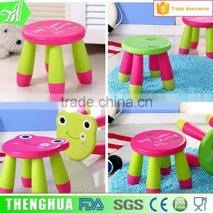 Prinitng Cartoon Logo Customized Waterproof Plastic Folding Chair thumbnail-2