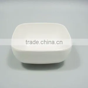 Hotel White Round Melamine Sauce Plate thumbnail-1