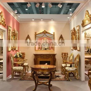 Living Room Furniture Fireplace With Wall Mirror For Interior Decoration thumbnail-3