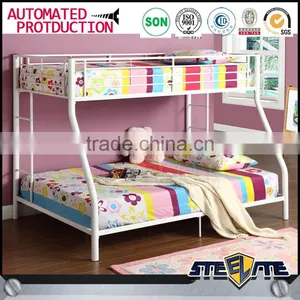 School Furniture Steel Bed Adult Bunk Bed 2 Tire Cot Bed thumbnail-1