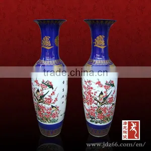 Artistic Large Outdoor Decorceramic Floor Vase for Wholesale thumbnail-1