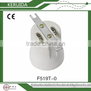 Porcelain/Ceramic Lampholder F519T-0 E26/E27 thumbnail-1