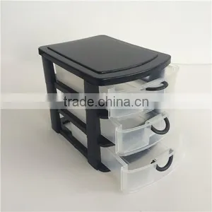 Plastic 3 Layer Drawer Storage Boxes Jewelry Box thumbnail-1