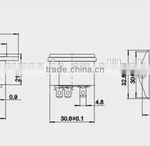 AC Power Socket With Fuse Fixing Hole Male Socket Copper Word Computer Host Speaker SS-8B thumbnail-2