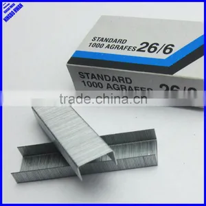 Silver Color Galvanized Standard Office 26/6 Staple Wire thumbnail-1