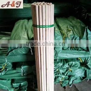 Best Quality Natural Wooden Broom Stick With Italian Thread thumbnail-3