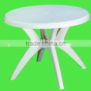 Plastic Round Outdoor Table thumbnail-1