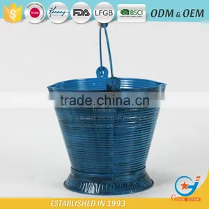 Garden Galvanized or Iron Cheap Potted Plants Cast Iron Pretty Garden Potswith Handle thumbnail-2