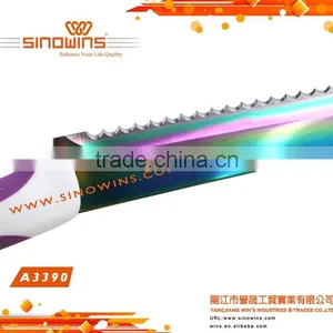 A3390-1 New Design 5pcs Colorful Titanium Blade Stainless Steel Kitchen Knife Set thumbnail-5