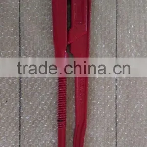 High Quality Chrome Vanadium Steel Adjustable Pipe Wrenches,Right Angle-type Straight Jaws thumbnail-1