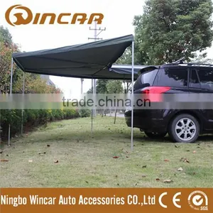 260G 280G Canvas Camping Canopy 2.5*2.5*2.3m Polygon Car Foxwing thumbnail-1