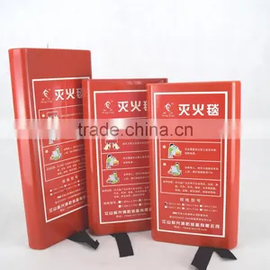 0.43mm 1M*1.5M 100%Fiberglass Fire Proof Fabric Welding Fire Blanket for Firefighting thumbnail-4