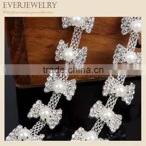 Crystal Rhinestone Fashion Cup Chain thumbnail-1