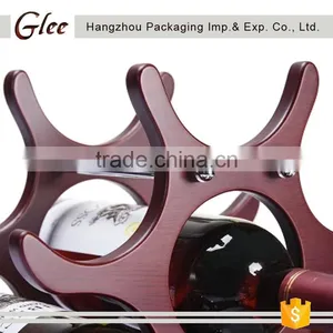 Luxurious Fashion Latest Style Round Handmade Wooden Wine Rack thumbnail-4