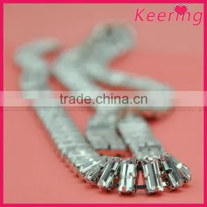 Hotsale Shiny Wholesale Rhinestone Chain Trim in Bulk WRC-358 thumbnail-2
