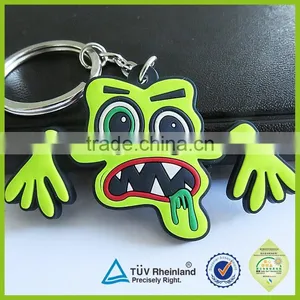 PVC Keyring Type and Plastic Key Holder Custom thumbnail-4
